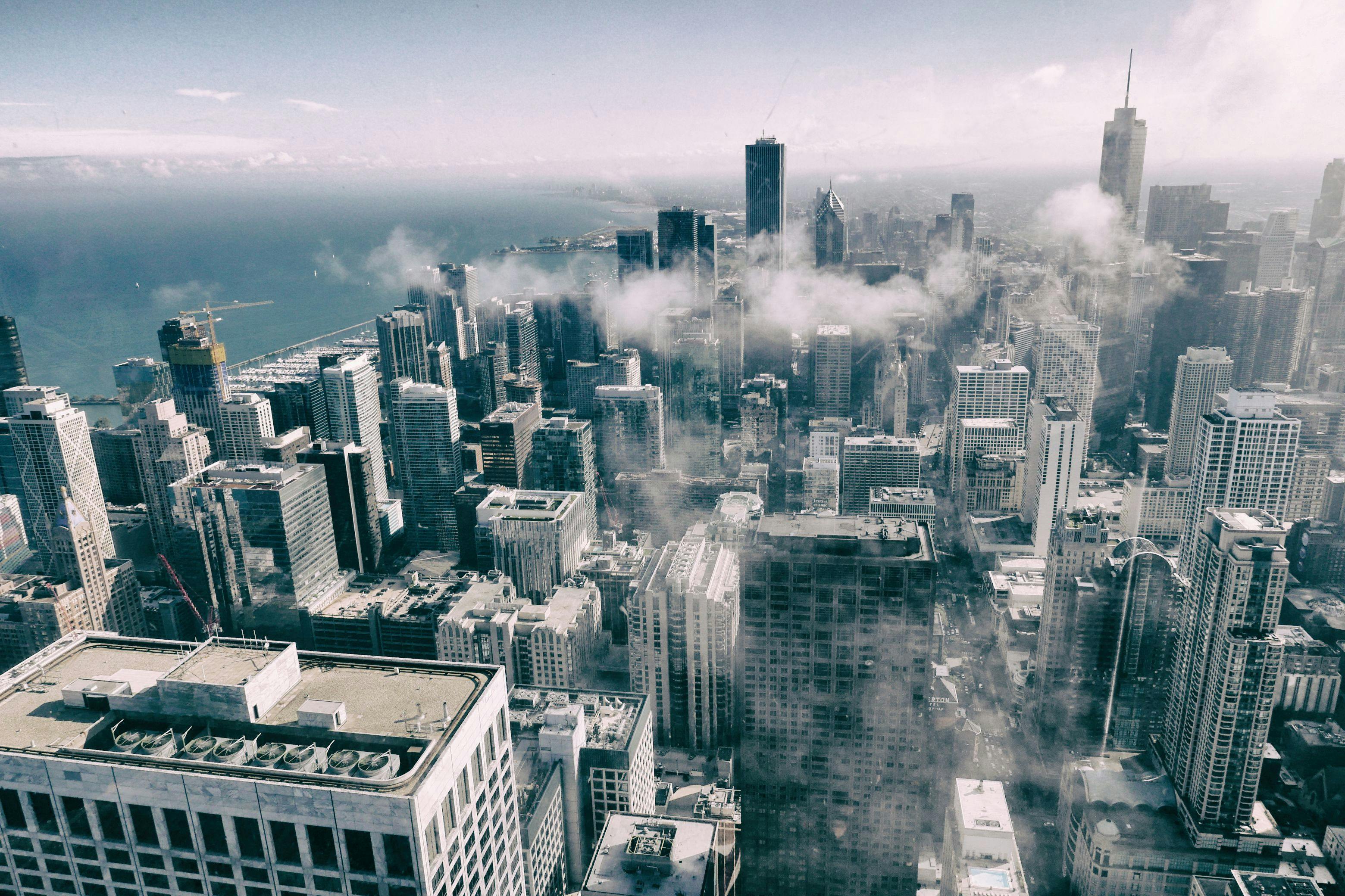 Abstract finance background